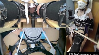 遠隔操作オナホとアナルプラグと電マを装着したのに、操作してもらえなくて絶頂お預けをされてしまいました[メスイキ][lovense orgasm][女装][自縛][2021-06-27_2]