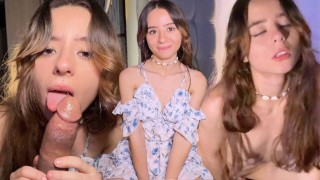 Casting 18yo real virgin I've never fucked such a tight pussy