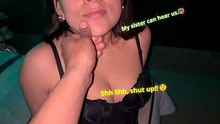 I'm having risky sex and breathing heavily. "My wife almost walked in on me with her sister."